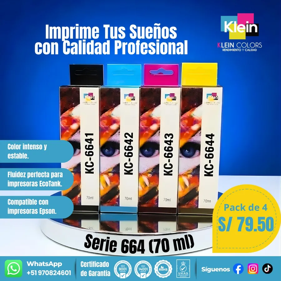 Producto de Klein Colors